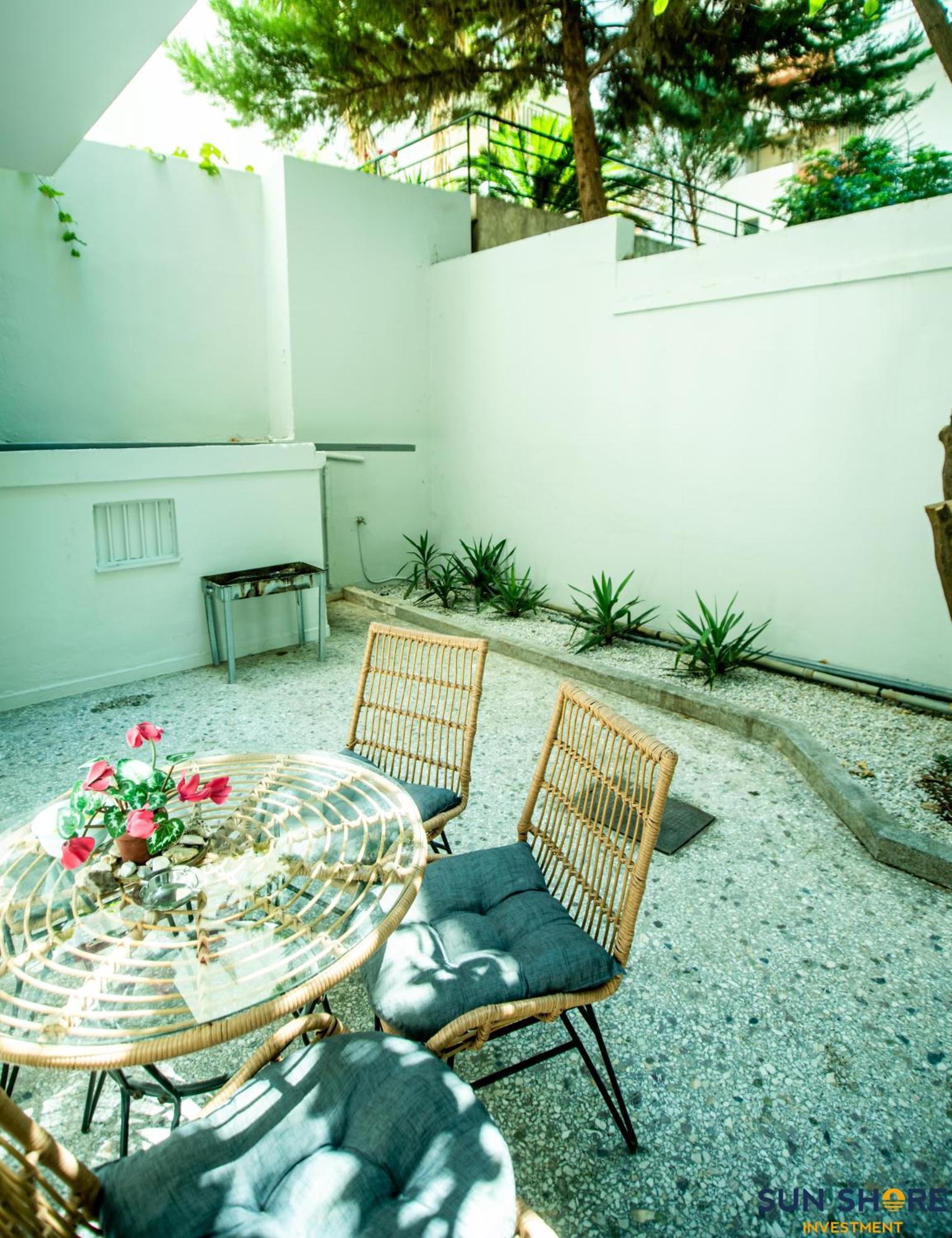 Explore Greece From Apartment With Private Garden Chalkida Exterior photo