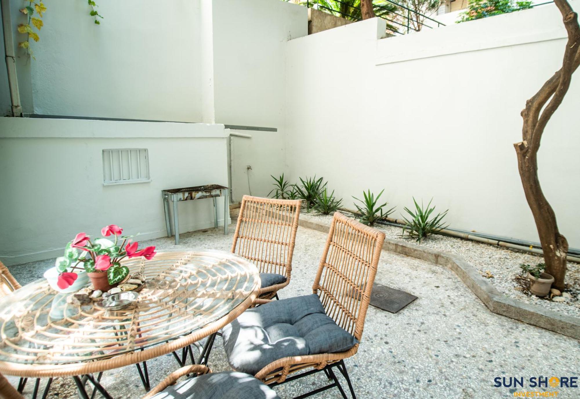 Explore Greece From Apartment With Private Garden Chalkida Exterior photo